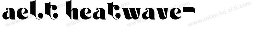 AELT Heatwave字体转换